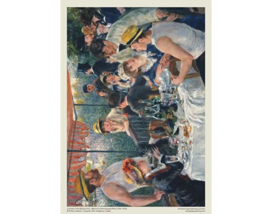 obrazek 3 Puzzle dla dorosłych Pierre Auguste Renoir: Śniadanie wioślarzy - Flame Tree Publishing