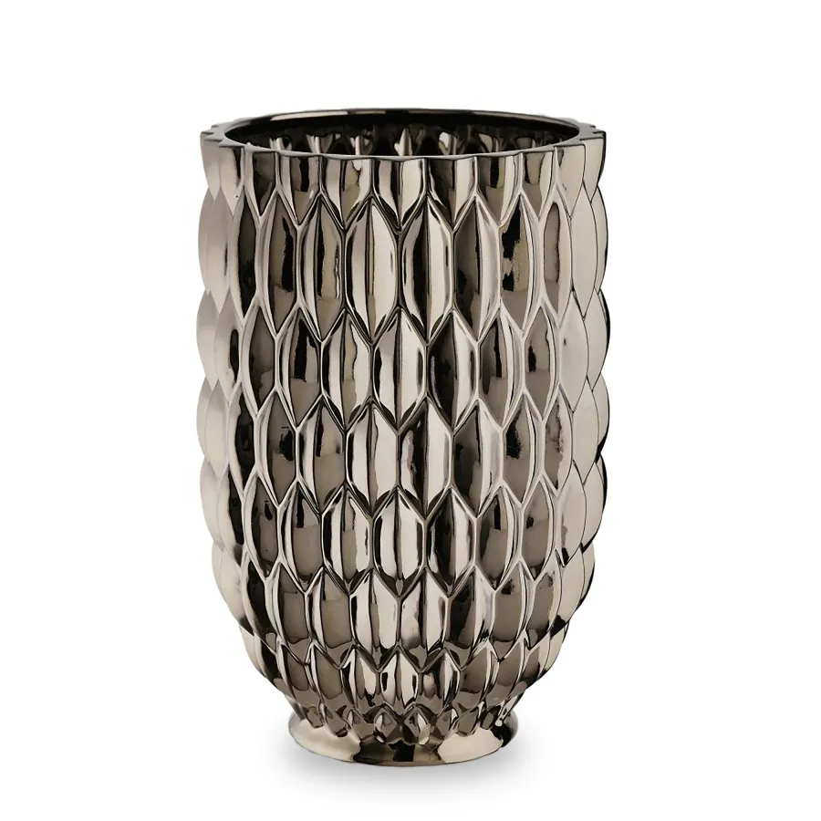 obrazek 1 Wazon w kształcie kakao z glazurowanej ceramiki H.40xL.25xD.Int.23 cm