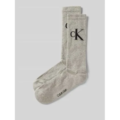 Zdjęcie Calvin Klein Jeans Zestaw 2 par wysokich skarpet męskich 701228802 Szary