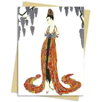 Picture Greeting Card Package (Feather Dress - Erté) - Flame Tree Publishing