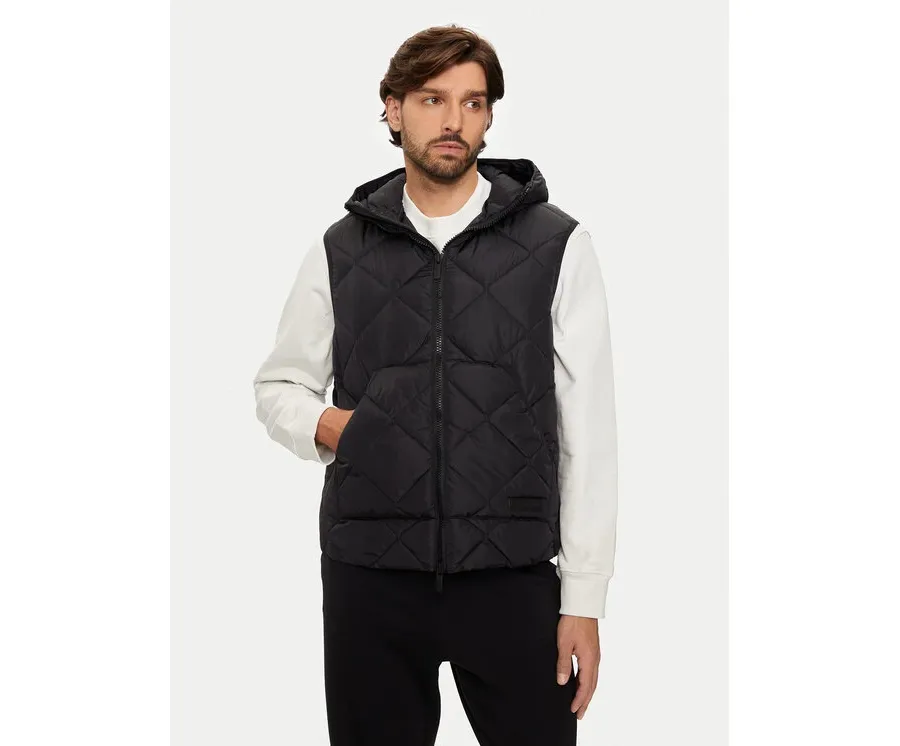 obrazek 1 Armani Exchange Kamizelka 6DZQ01 ZN4XZ 1200 Czarny Regular Fit