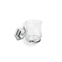 Picture Prestigious wall-mounted glass holder for the bathroom – Stilhaus