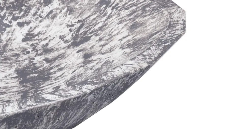 obrazek 3 Oryginalna umywalka 60 cm DIAMOND BASIC – STONE, szary, lakier matowy