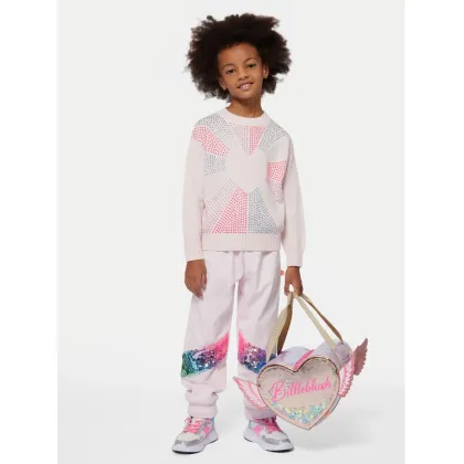 Zdjęcie Billieblush Spodnie dresowe U20441 Różowy Regular Fit