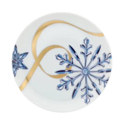Zdjęcie Mały okrągły talerz Laço ze świątecznej kolekcji Crystallize - Vista Alegre