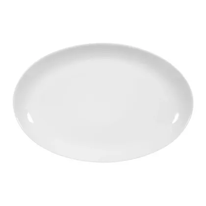 Zdjęcie Stylowy porcelanowy owalny półmisek o klasycznym kształcie - Tettau