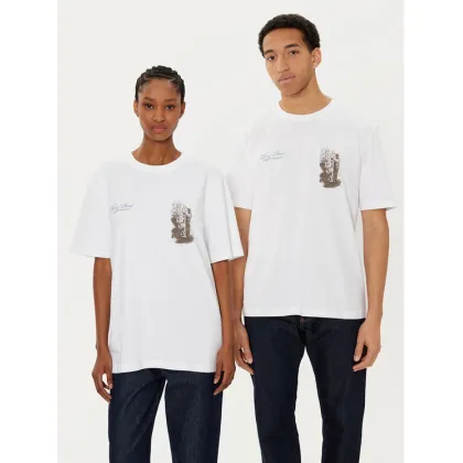 Zdjęcie Filling Pieces T-Shirt Unisex Gardener 7449985 Biały Regular Fit