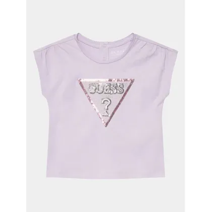 Zdjęcie Guess T-Shirt K4GI11 K6YW4 Fioletowy Regular Fit