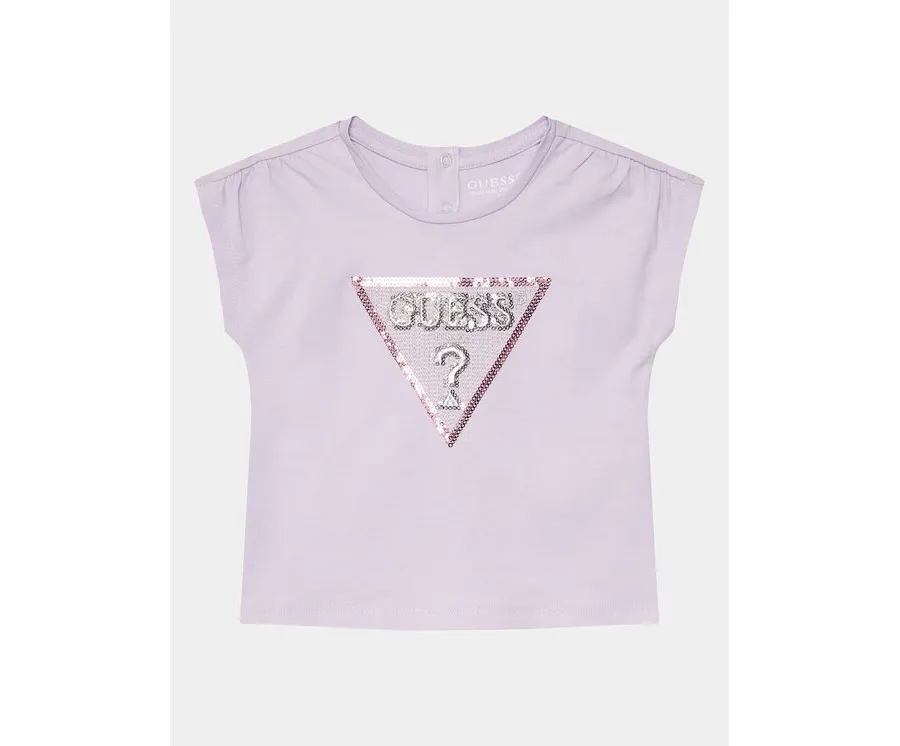 obrazek 1 Guess T-Shirt K4GI11 K6YW4 Fioletowy Regular Fit