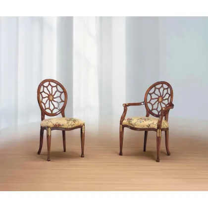 Zdjęcie Antyczny unikalny fotel do salonu - Morello Gianpaolo