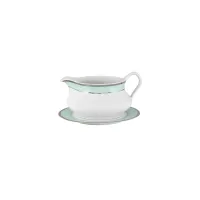 Picture Luxurious porcelain sauce dish from the Ethereal Blue - Porcel collection