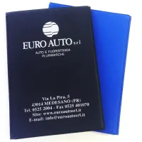 Picture Leather case for car documents with personalization option