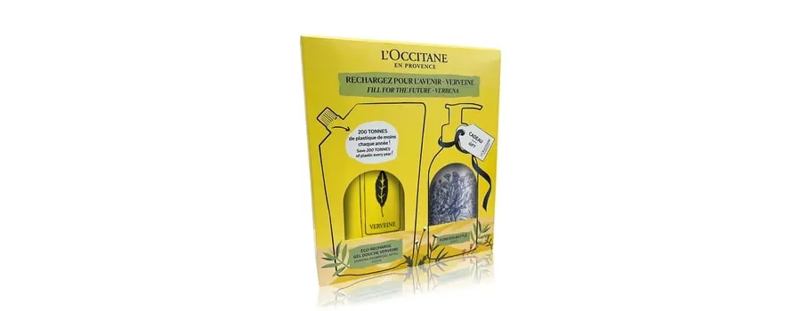 obrazek 1 L'OCCITANE Verbene Fill for the Future Verbena Zestaw do pielęgnacji ciała 1 szt.