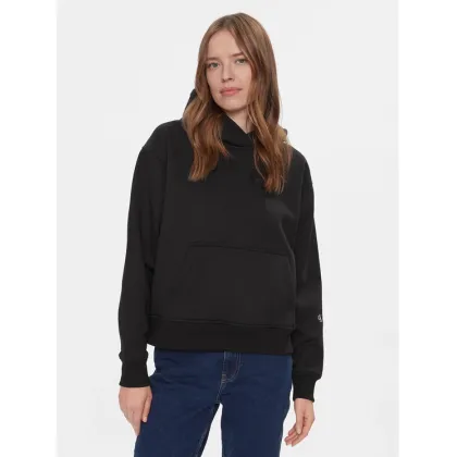 Zdjęcie Calvin Klein Jeans Bluza Back Bold Monologo Hoodie J20J222895 Czarny Regular Fit