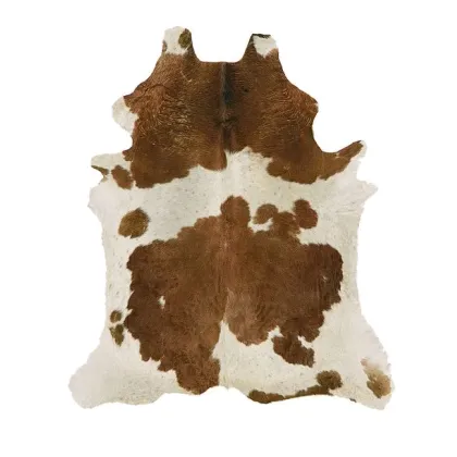 Picture An original cowhide rug for stylish interiors