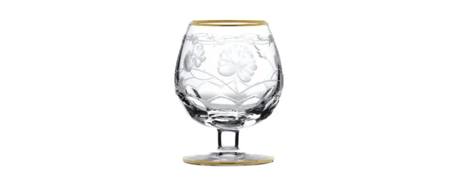 obrazek 1 Luksusowy kieliszek do brandy - Monrose Gold