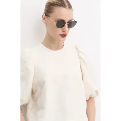 Zdjęcie Burberry okulary przeciwsłoneczne HARPER damskie kolor czarny 0BE3144