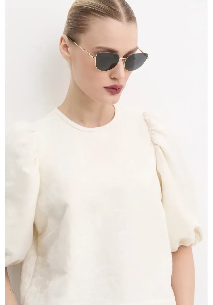 obrazek 1 Burberry okulary przeciwsłoneczne HARPER damskie kolor czarny 0BE3144