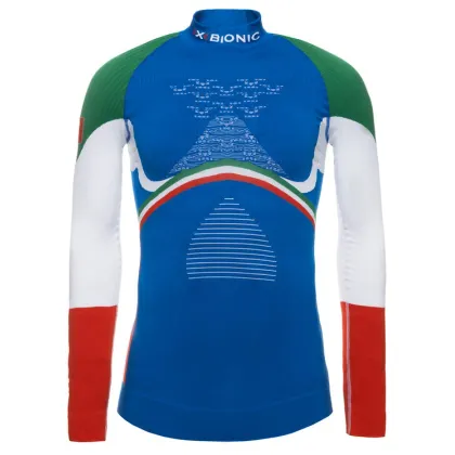 Zdjęcie X-Bionic Bielizna termoaktywna górna Energy Accumulator 4.0 EAWT45W19M Niebieski Slim Fit