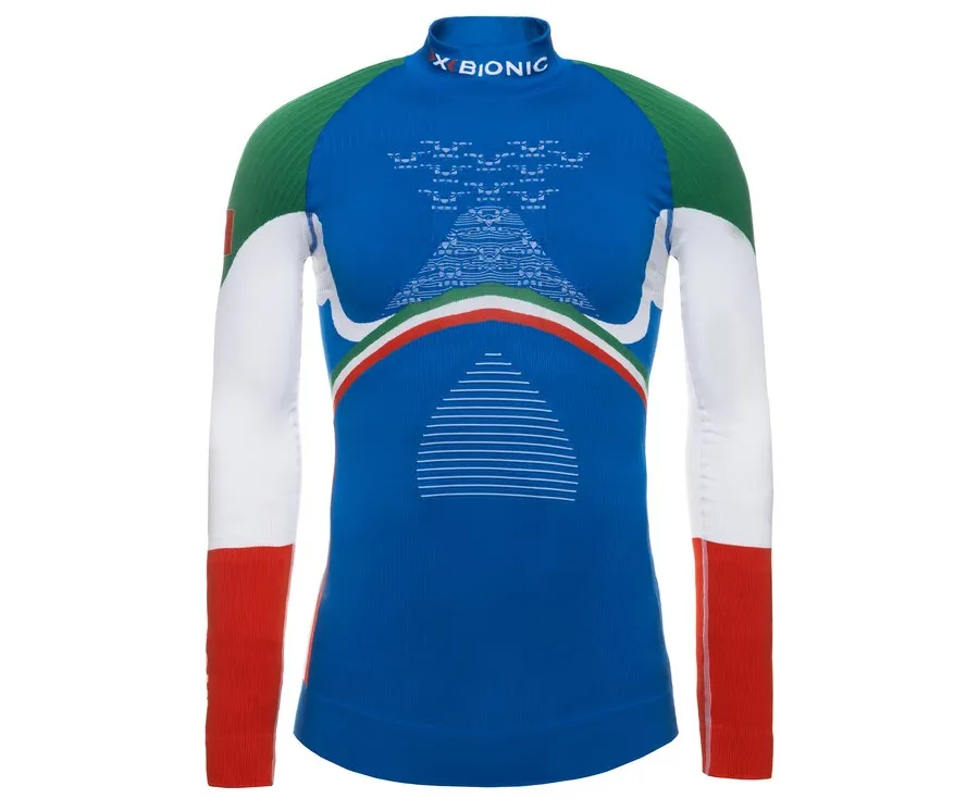obrazek 1 X-Bionic Bielizna termoaktywna górna Energy Accumulator 4.0 EAWT45W19M Niebieski Slim Fit