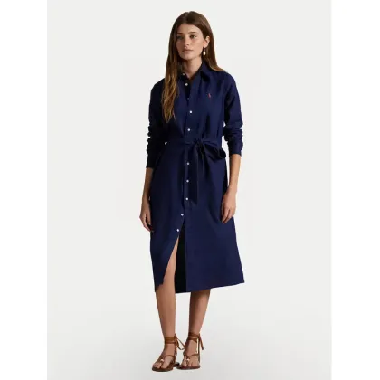 Zdjęcie Polo Ralph Lauren Sukienka koszulowa 211943992005 Granatowy Regular Fit