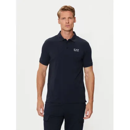 Zdjęcie EA7 Emporio Armani Polo 8NPF14 PJVQZ 0562 Granatowy Regular Fit