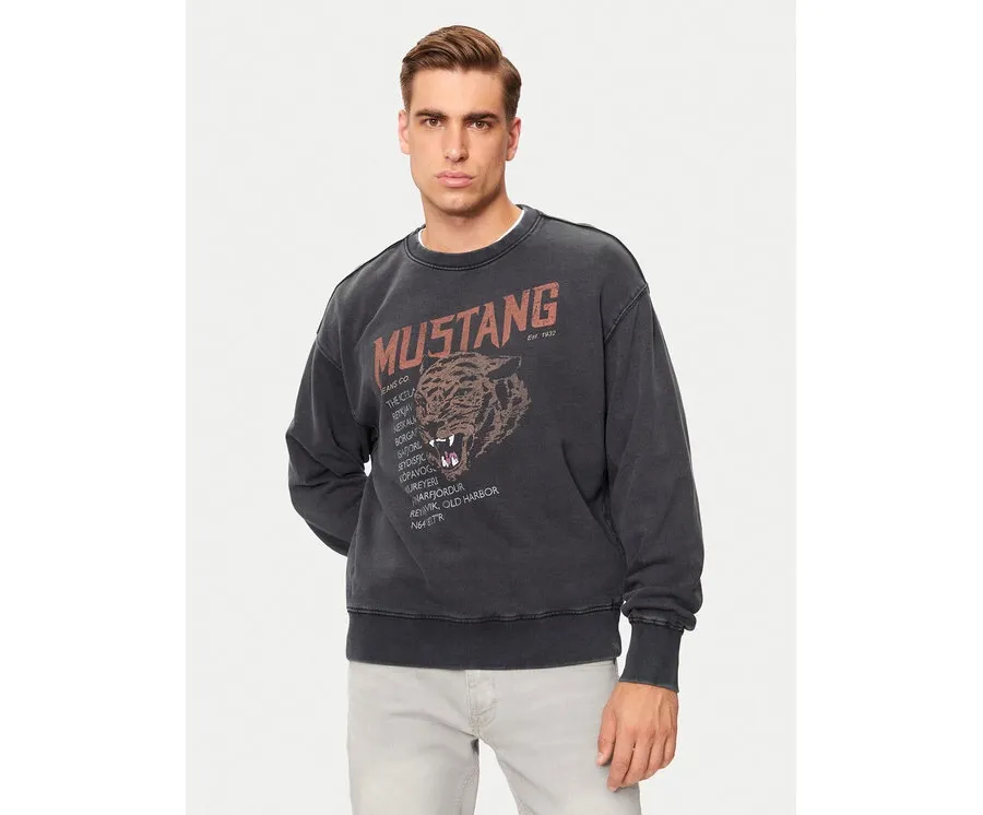 obrazek 1 Mustang Bluza Auburn 1015638 Czarny Oversize