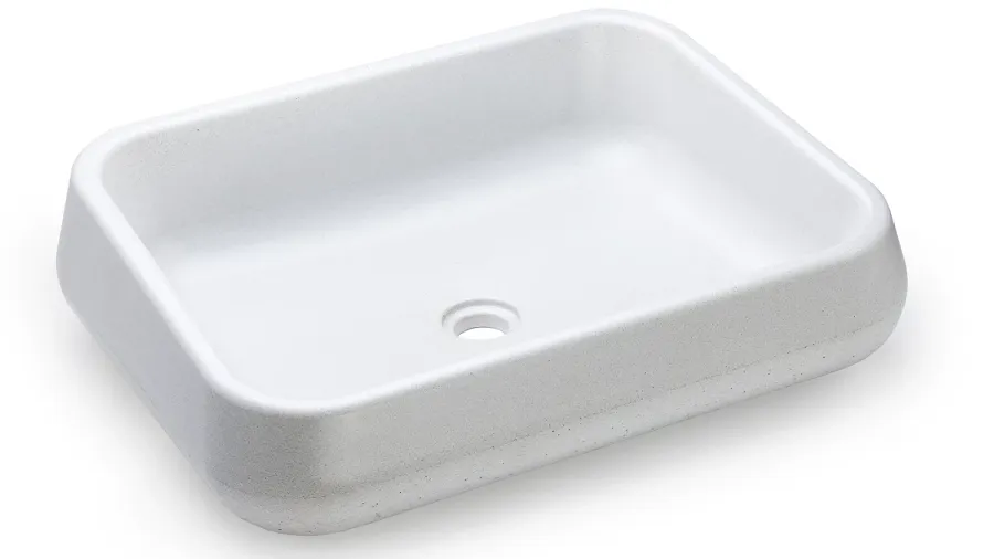 obrazek 1 Wyjątkowa umywalka 60 cm PERSEUS BASIC – naturalny, bez dekoru, lakier matowy