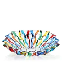 Zdjęcie Artystyczna misa wykonana ze szkła kryształowego (35 cm)