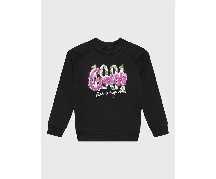 obrazek 1 Guess Bluza K3RQ04 KA6V0 Czarny Regular Fit