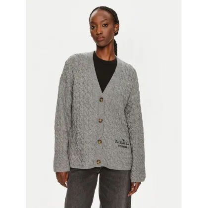 Zdjęcie Tommy Hilfiger Kardigan WW0WW42143 Szary Relaxed Fit