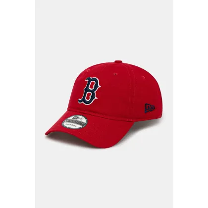 Zdjęcie New Era czapka z daszkiem bawełniana MLB Core Classic Red kolor czerwony z aplikacją 60235271