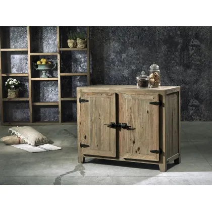 Picture Italian chest of drawers made of pine wood - Guarnieri