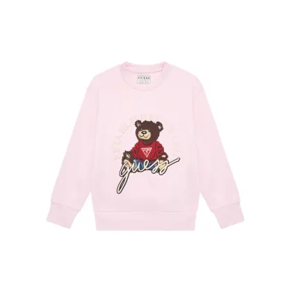 Zdjęcie Guess Bluza H5YJ00 KAX74 Różowy Oversize