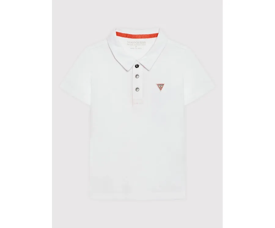 obrazek 1 Guess Polo N2GP03 KAPY0 Biały Regular Fit