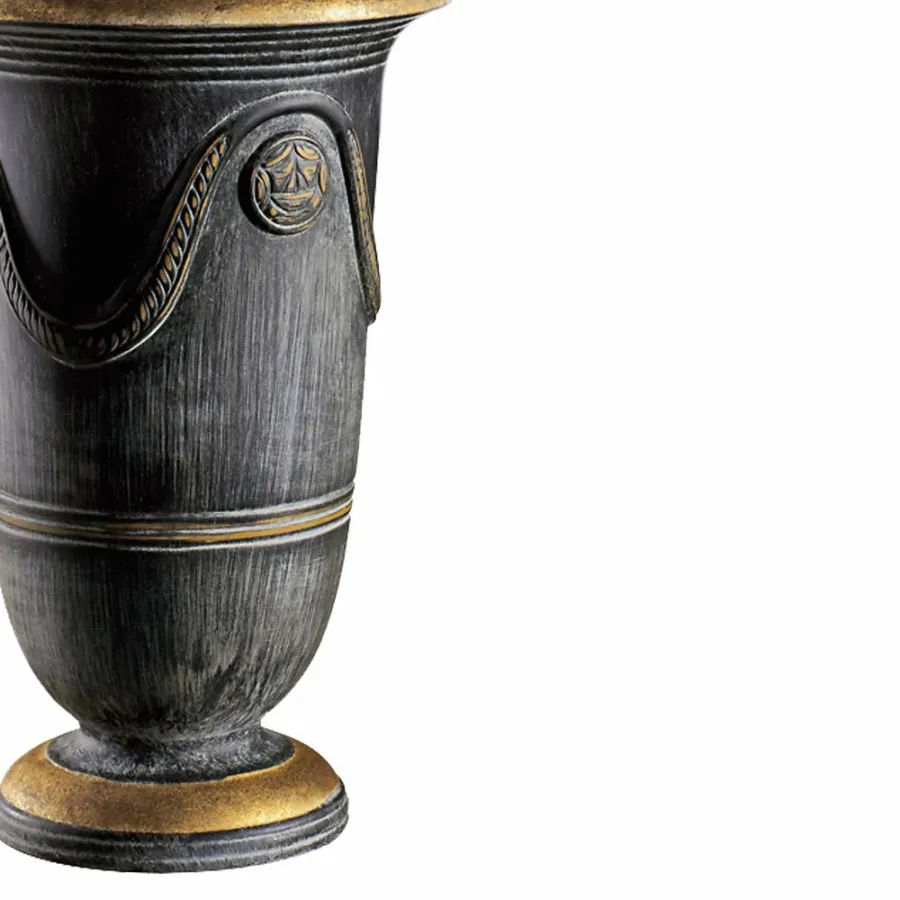 obrazek 2 Wysoki wazon z glazurowanej ceramiki H.48xL.32xD.Int.23 cm