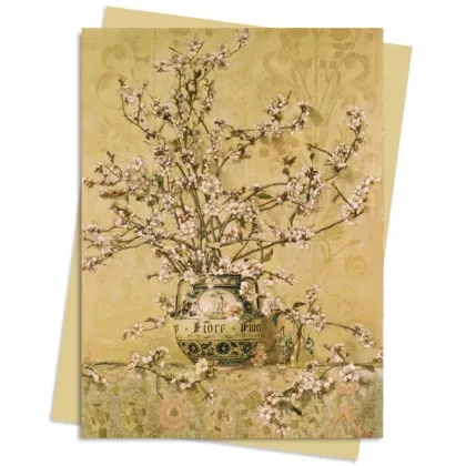 Zdjęcie Pakiet kartek na życzenia (Charles Coleman: kwiat jabłoni) - Flame Tree Publishing