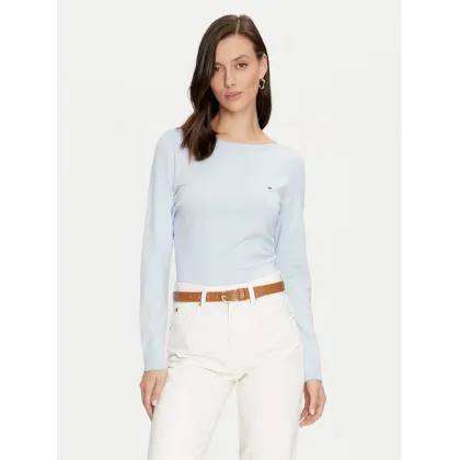 Zdjęcie Tommy Hilfiger Sweter WW0WW40099 Niebieski Regular Fit