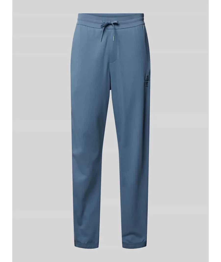 obrazek 1 Armani Exchange Spodnie dresowe 6DZPLC ZJNNZ 15DU Niebieski Regular Fit
