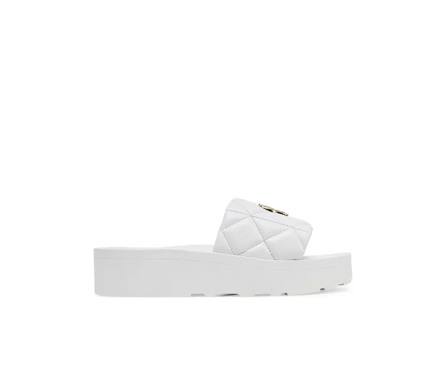 obrazek 1 LOVE MOSCHINO Klapki JA28014I1MIE0100 Biały