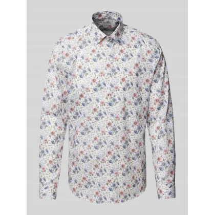 Zdjęcie Koszula biznesowa o kroju body fit z listwą guzikową