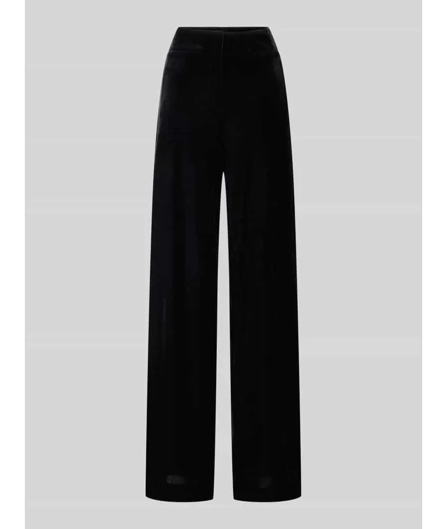 obrazek 1 Kuloty o kroju comfort fit z imitacji aksamitu