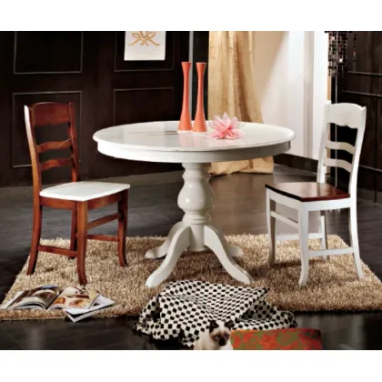 Zdjęcie Okrągły rozkładany stół ø 100-140cm - Fratelli Mirandola