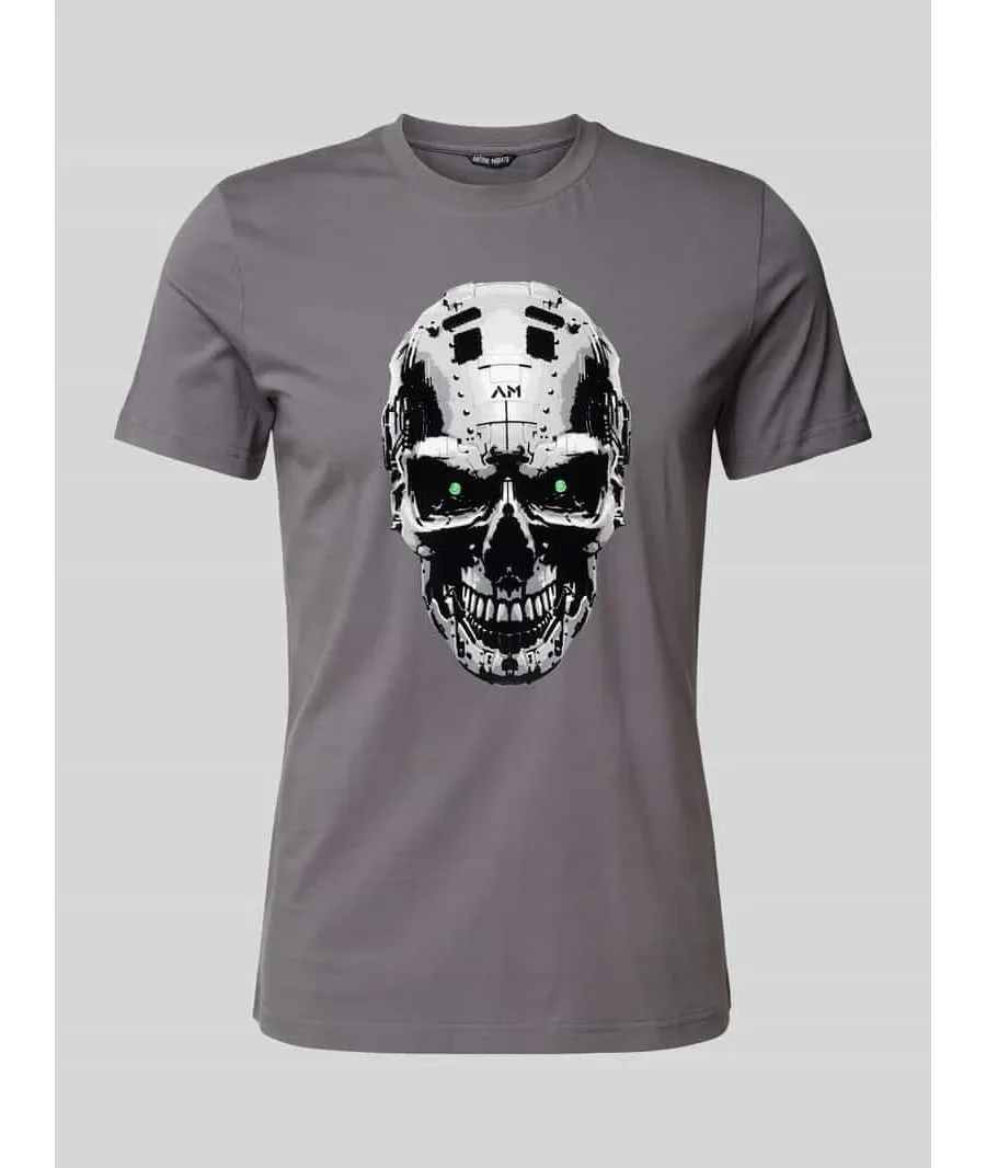 obrazek 1 T-shirt z nadrukowanym motywem