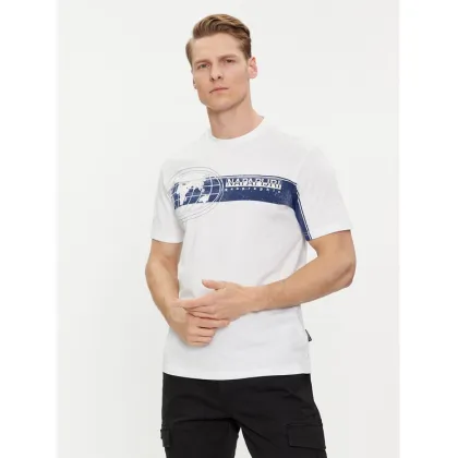 Zdjęcie Napapijri T-Shirt S-Manta NP0A4HQH Biały Regular Fit