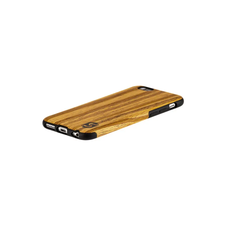 obrazek 3 Eleganckie etui na telefon wykonane z prawdziwego drewna teakowego (do Apple, Samsunga, Huawei)