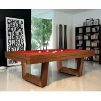 Picture Perfect solid wood billiard table