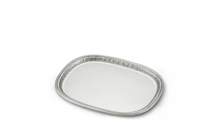 picture 1 Silver serving tray