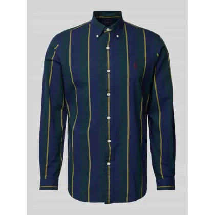 Zdjęcie Koszula casualowa o kroju classic fit z kołnierzykiem typu button down