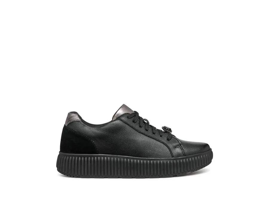 obrazek 1 Geox Sneakersy D Graisy D46XFG 04622 C9999 Czarny